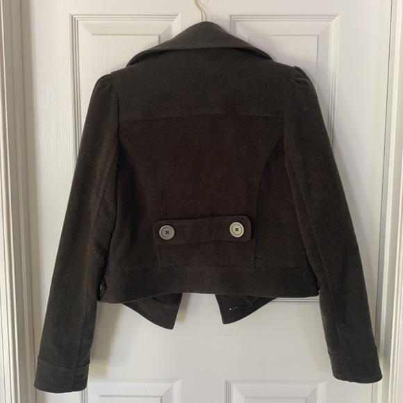 STS Blue Gray Short Peacoat-style Jacket - Picture 2 of 4